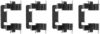 HELLA PAGID 8DZ 355 203-001 Accessory Kit, disc brake pads